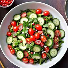 Elevated Kachumber Salad with Avocado and Pomegranate