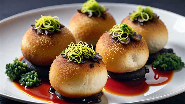 Gourmet Twist: Fusion Paniyaram with Exotic Mushrooms and Truffle Oil