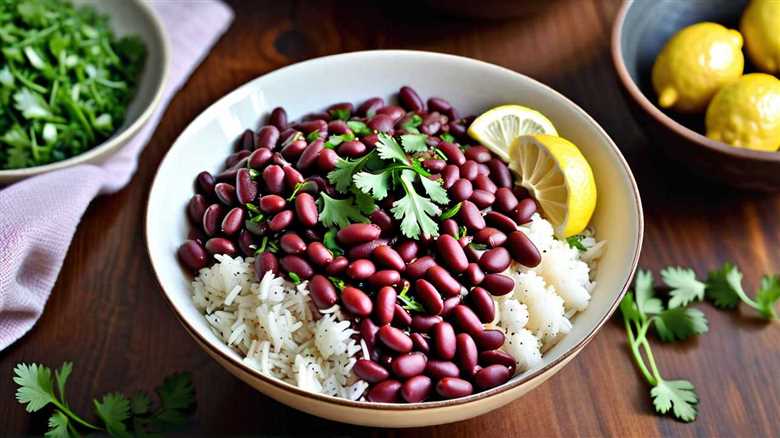 Reimagined Rajma: Aromatic Coconut-Infused Red Kidney Beans with Lemon Rice