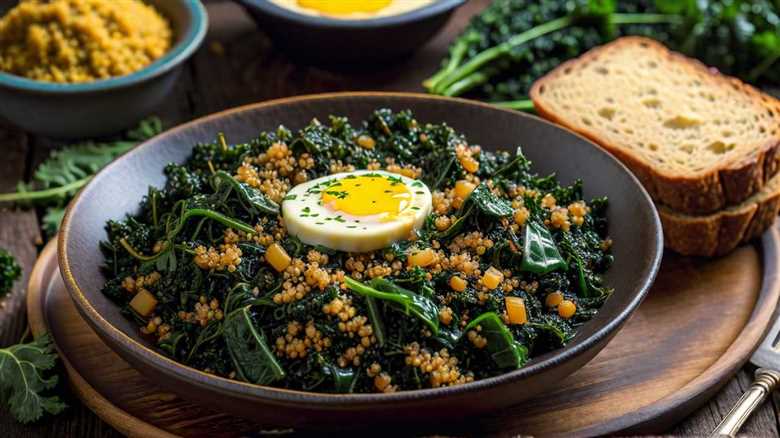 Reimagined Sarson Da Saag with Kale and Quinoa